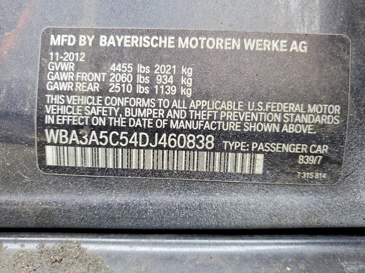 2013 BMW 328 I - zdjęcie 13