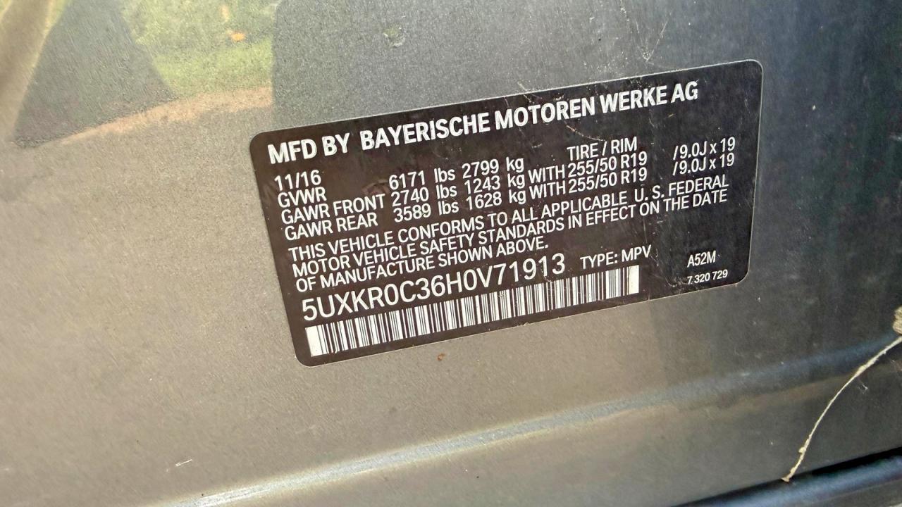 2017 BMW X5 xDrive35I - zdjęcie 10