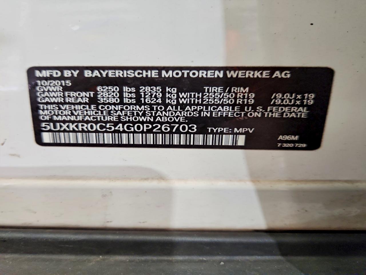 2016 BMW X5 xDrive35I - zdjęcie 13