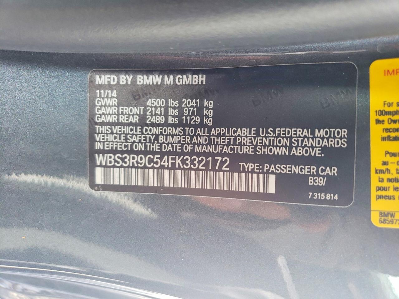 2015 BMW M4 - zdjęcie 12