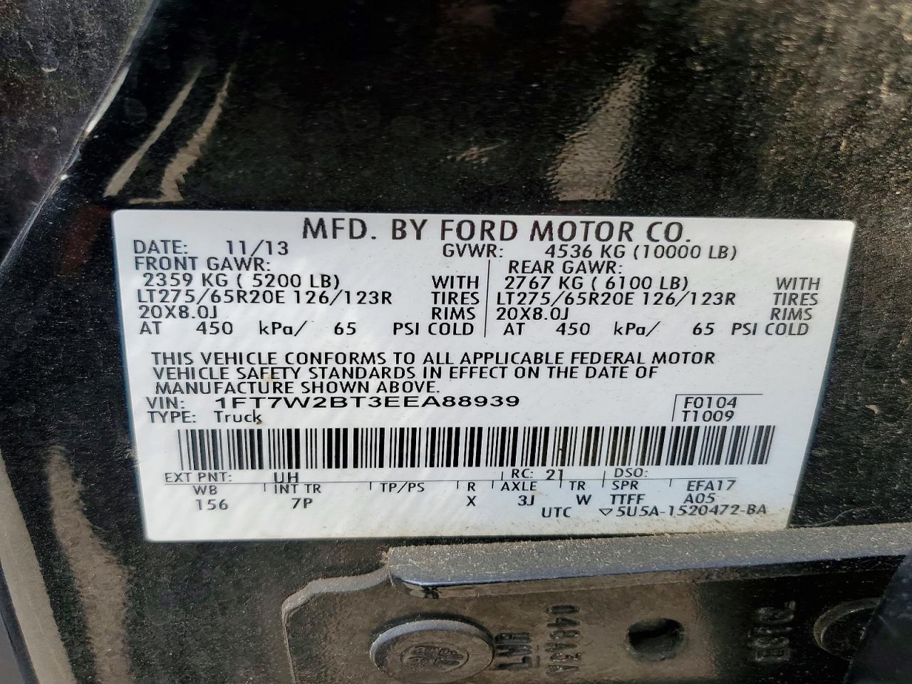 2014 Ford F250 Super Duty - zdjęcie 12