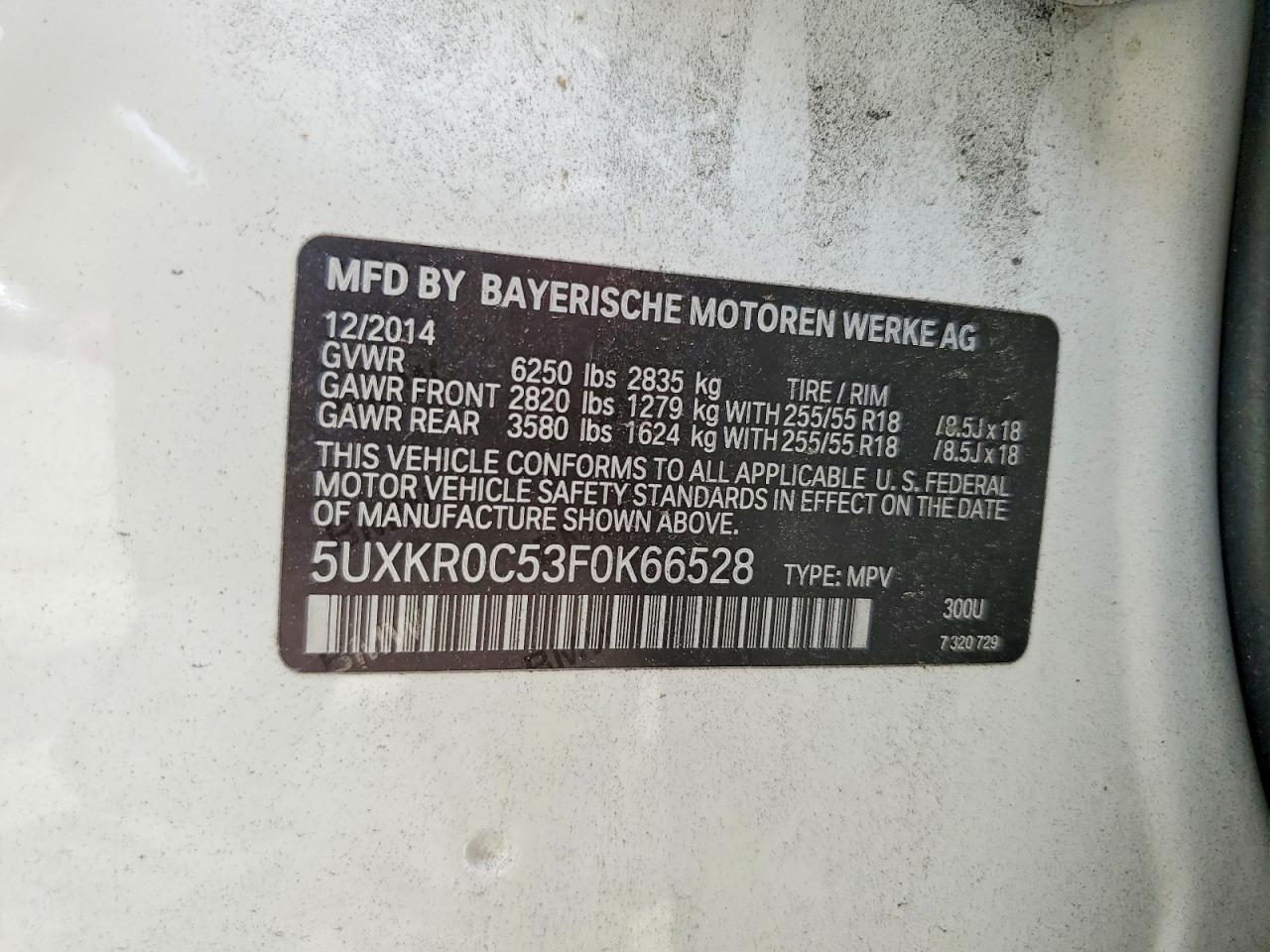 2015 BMW X5 xDrive35I - zdjęcie 12