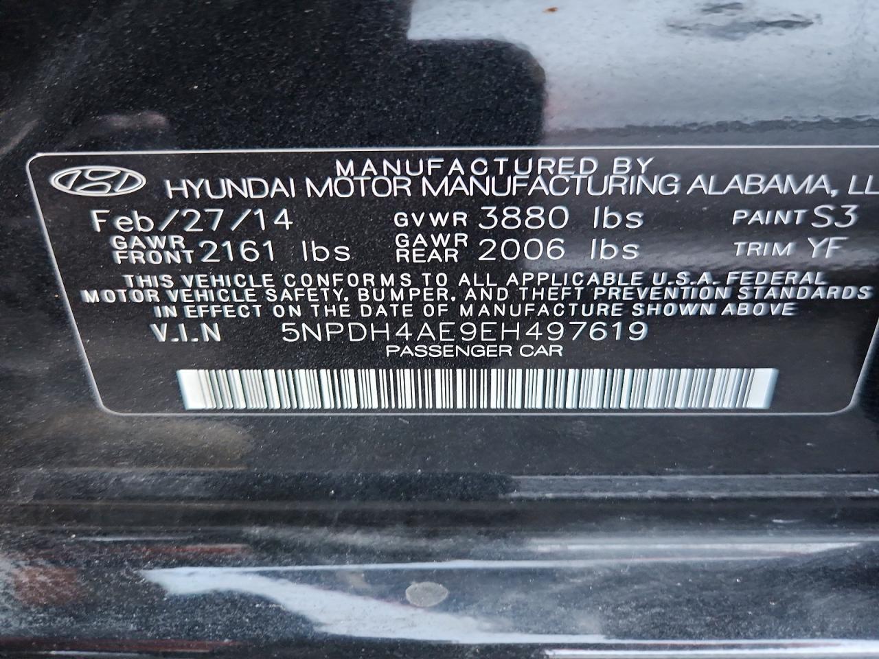 2014 Hyundai Elantra Se - zdjęcie 14