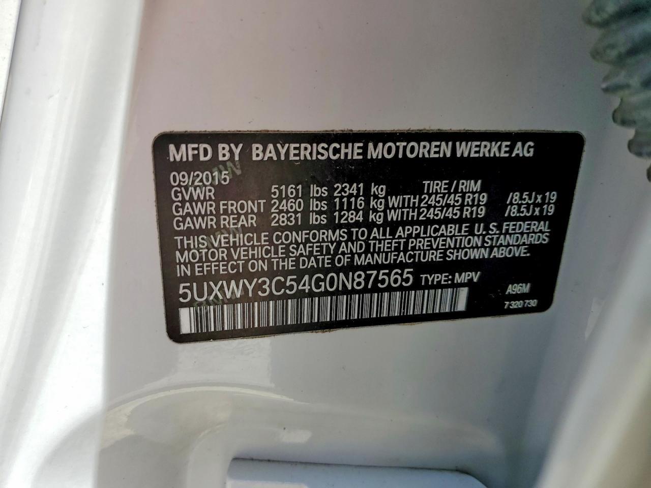 2016 BMW X3 xDrive28D - zdjęcie 13