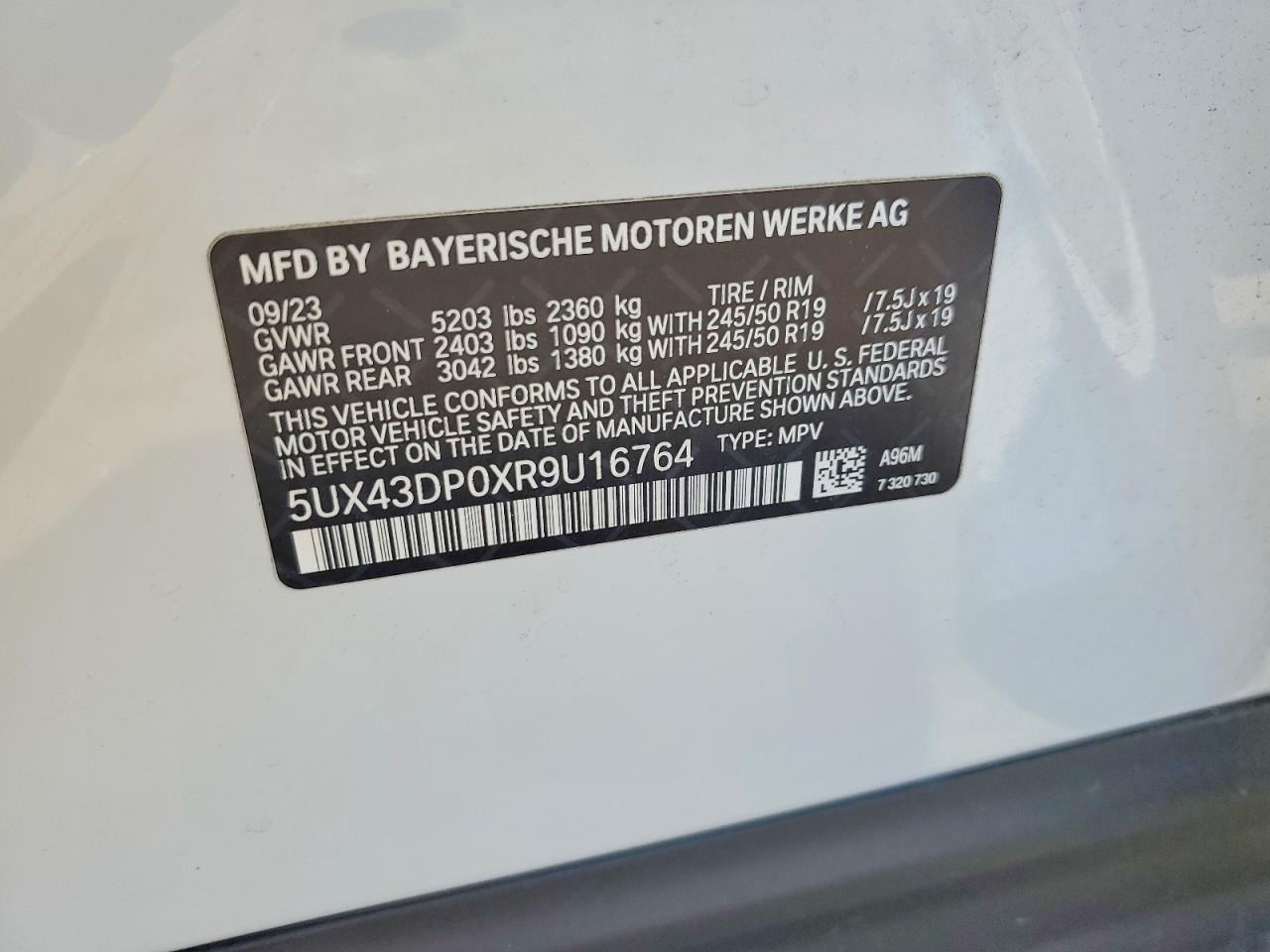 2024 BMW X3 Sdrive30I - zdjęcie 14