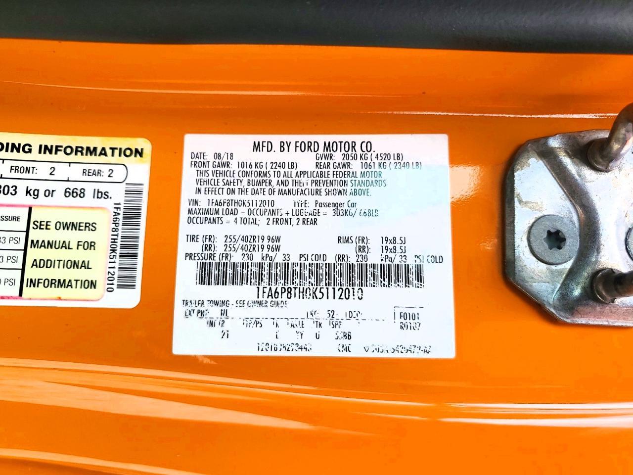 2019 Ford Mustang - zdjęcie 13