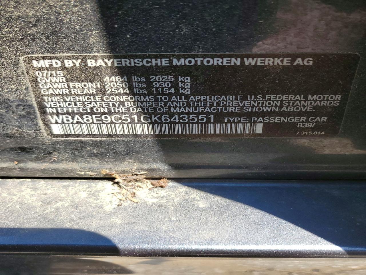 2016 BMW 328 I Sulev - zdjęcie 12