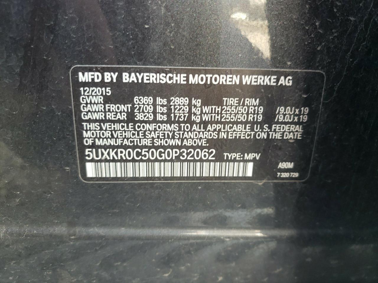 2016 BMW X5 xDrive35I - zdjęcie 13