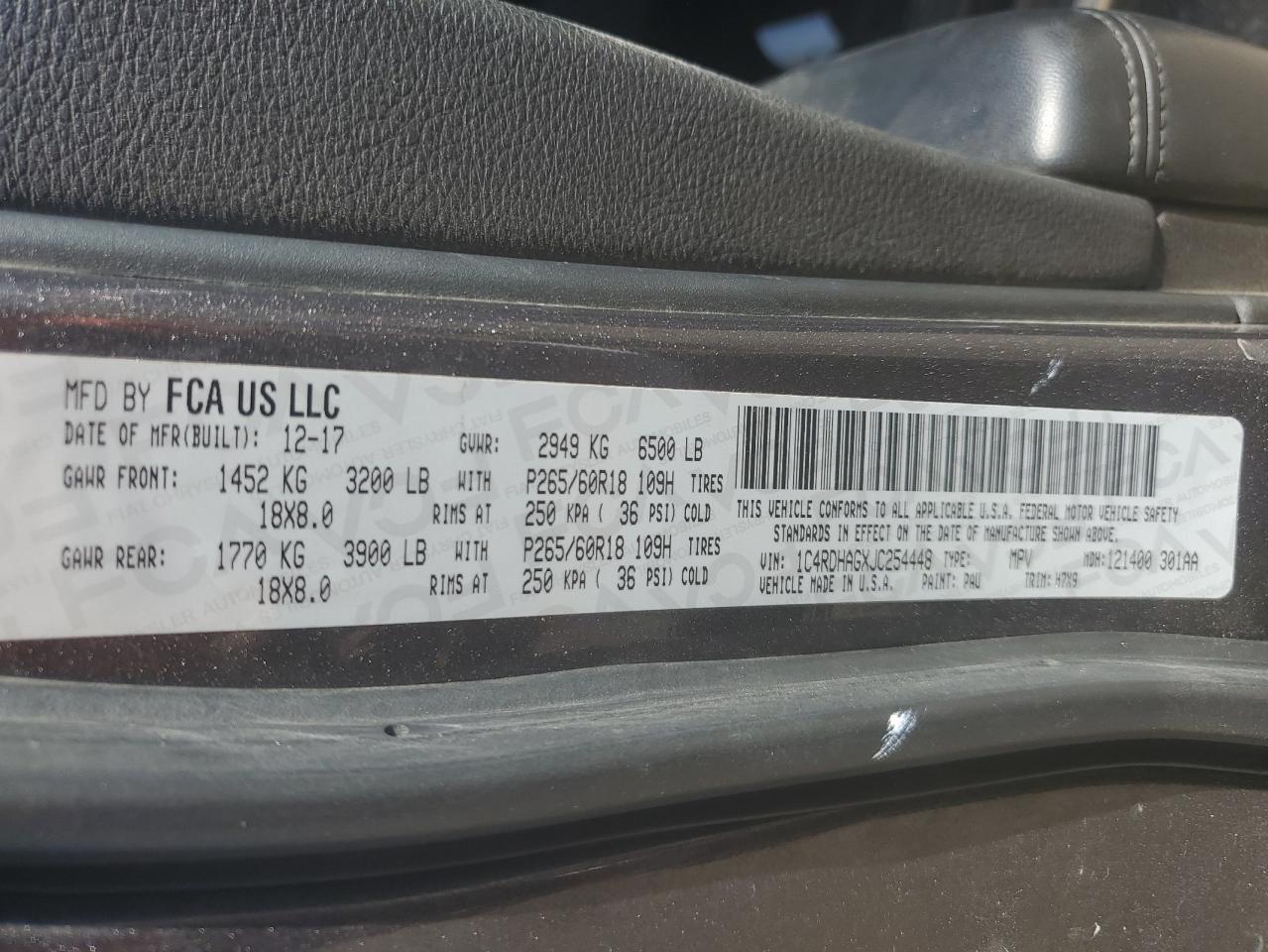 2018 Dodge Durango Sxt - zdjęcie 13