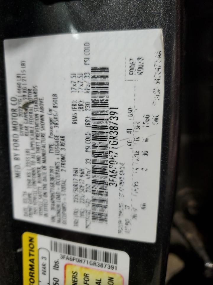 2016 Ford Fusion Se - zdjęcie 7