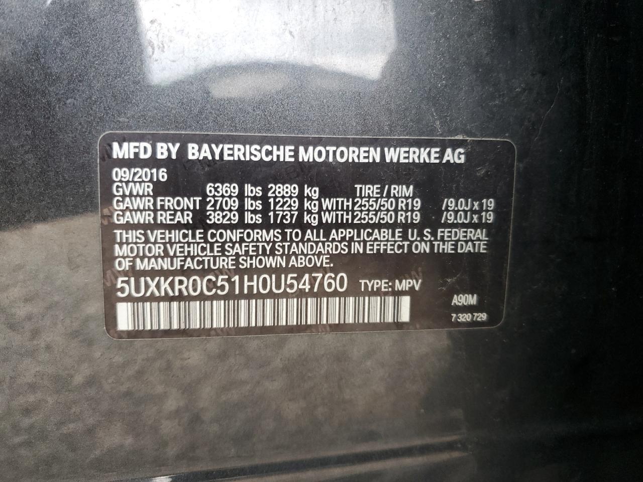 2017 BMW X5 xDrive35I - zdjęcie 13