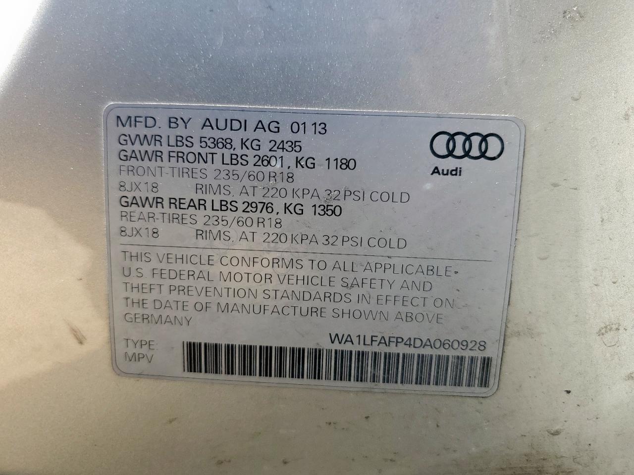 2013 Audi Q5 Premium Plus - zdjęcie 13