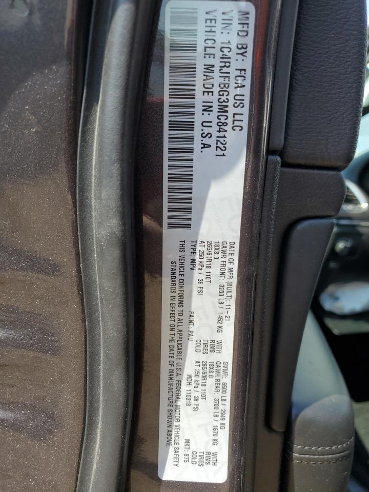 2021 Jeep Grand Cherokee Limited - zdjęcie 12