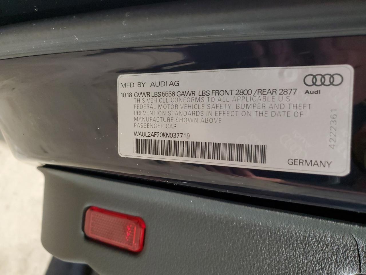 2019 Audi A6 - zdjęcie 12