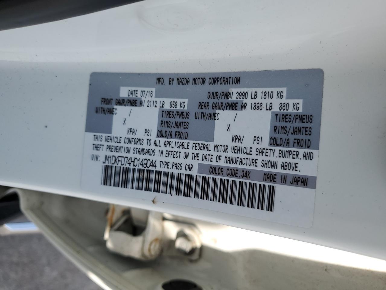 2017 Mazda Cx-3 Grand Touring - zdjęcie 14