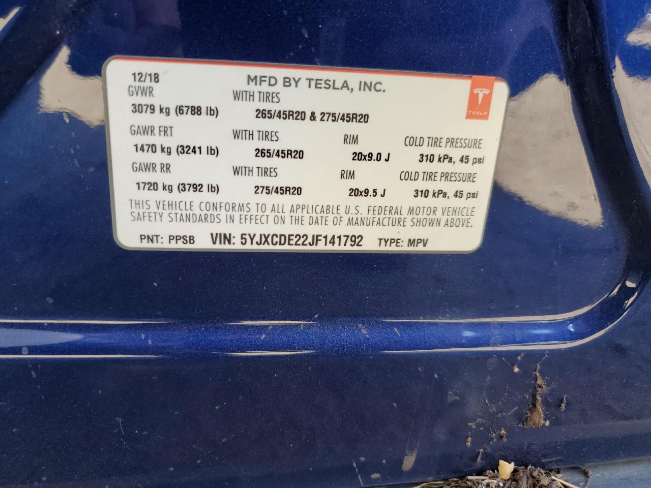 2018 Tesla Model X - zdjęcie 13