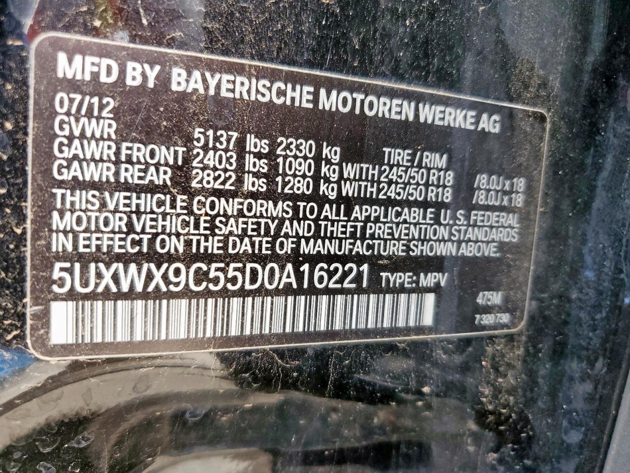 2013 BMW X3 xDrive28I - zdjęcie 13