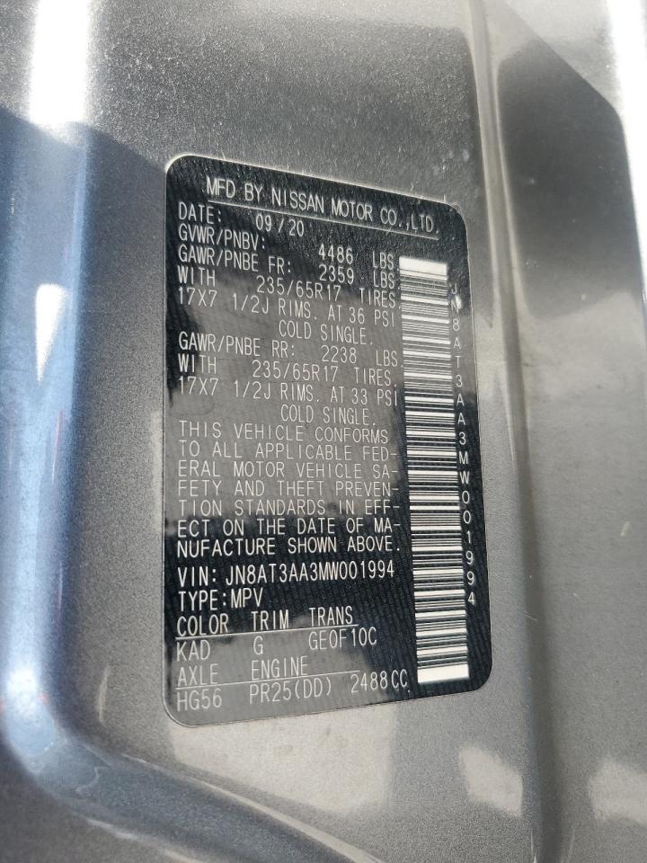 2021 Nissan Rogue S - zdjęcie 13