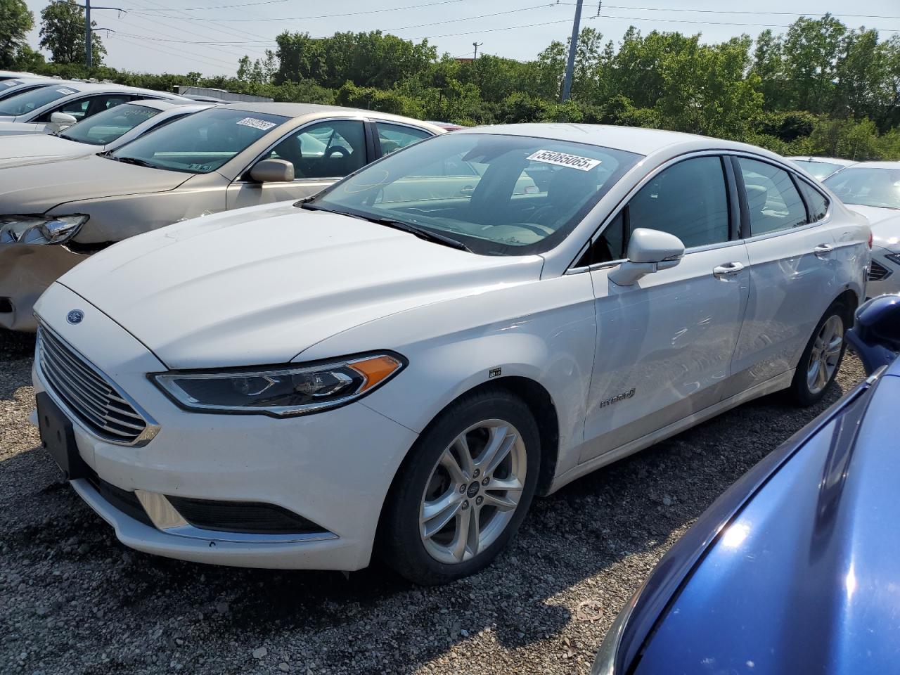 2018 Ford Fusion Se Hybrid - zdjęcie główne
