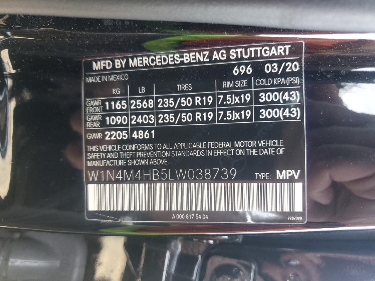 2020 Mercedes-Benz Glb 250 4Matic - zdjęcie 13