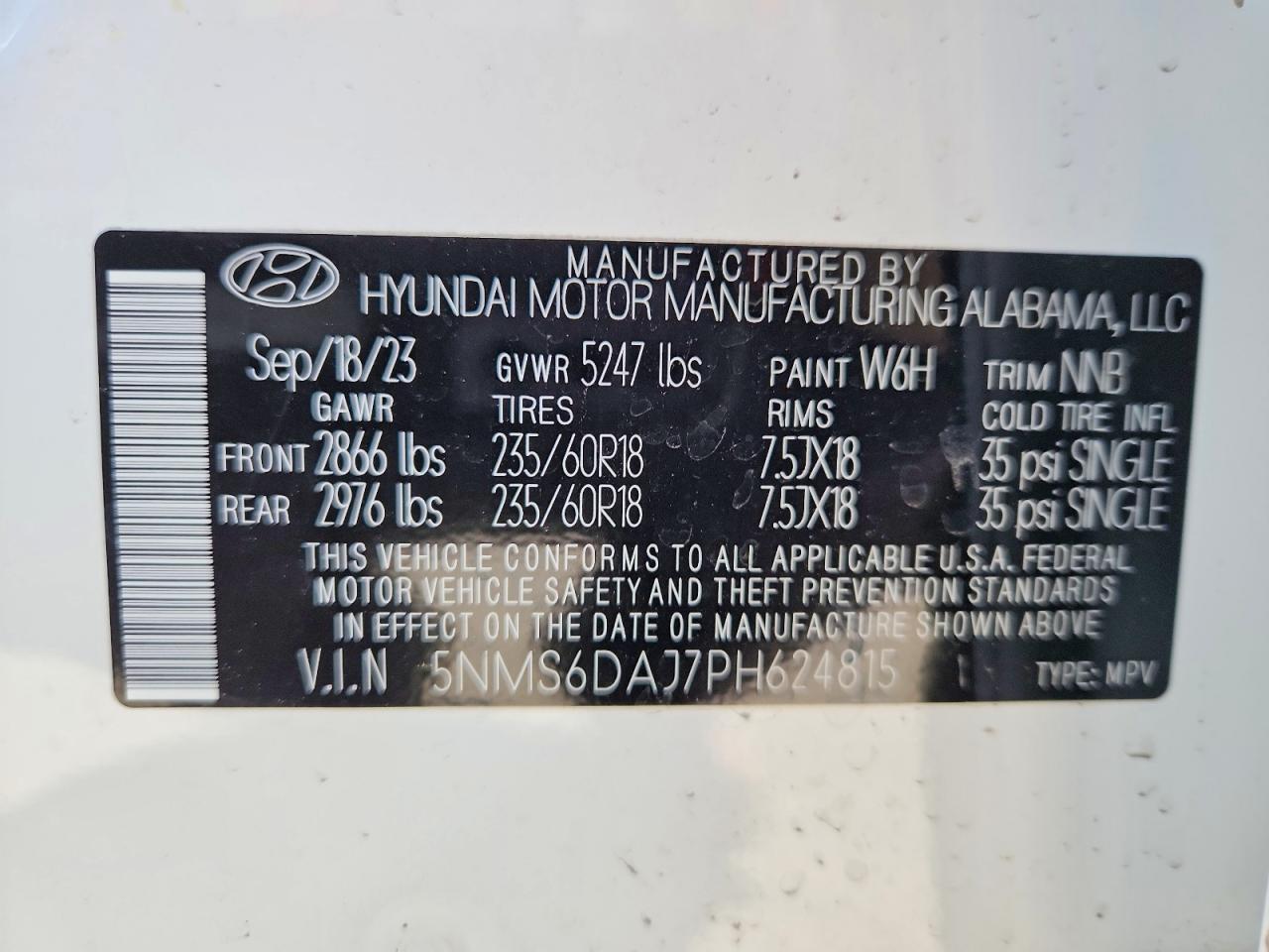 2023 Hyundai Santa Fe Xrt - zdjęcie 13
