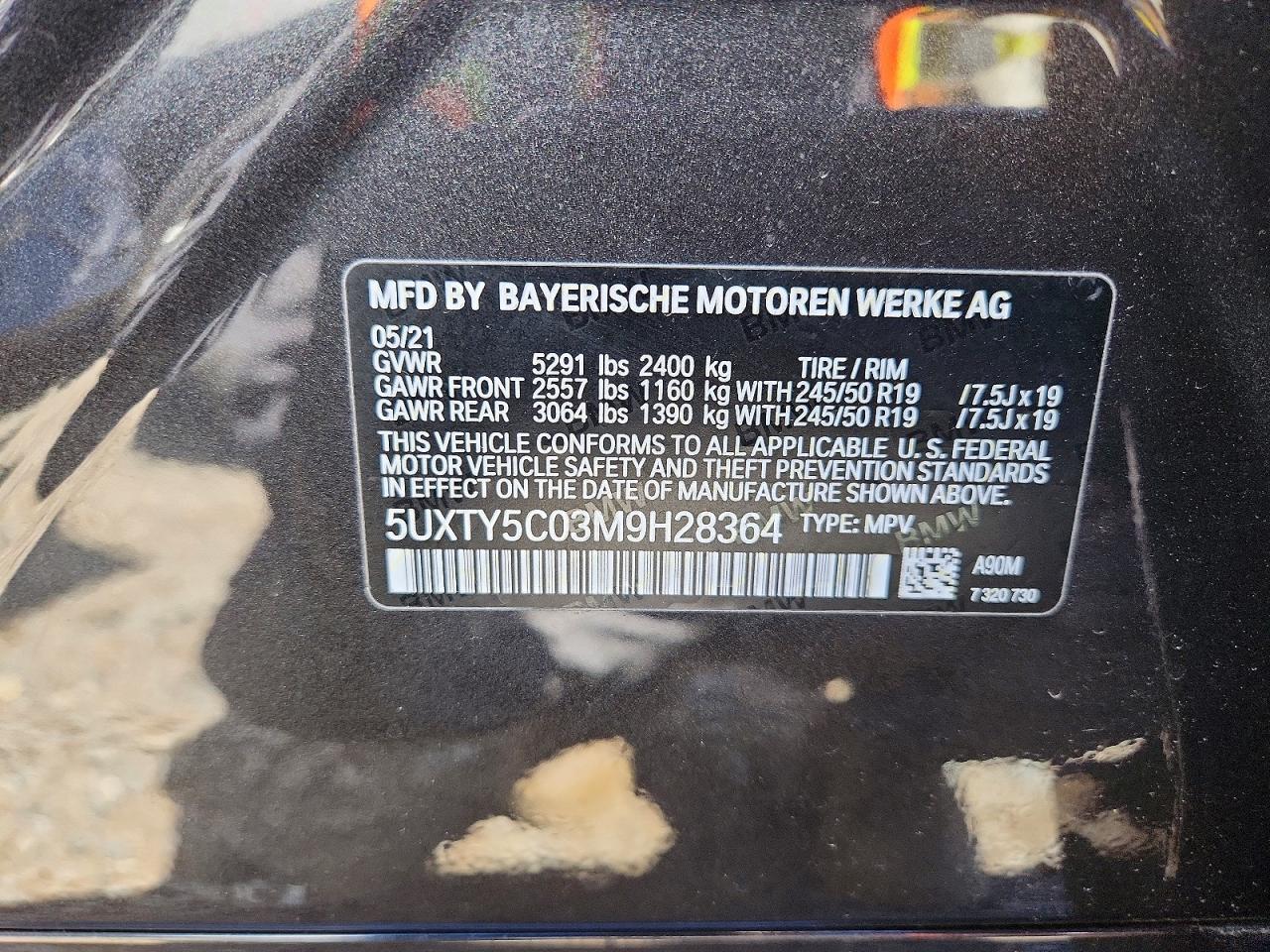 2021 BMW X3 xDrive30I - zdjęcie 13