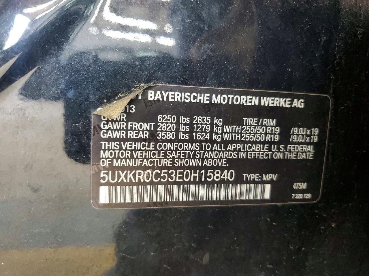 2014 BMW X5 xDrive35I - zdjęcie 13