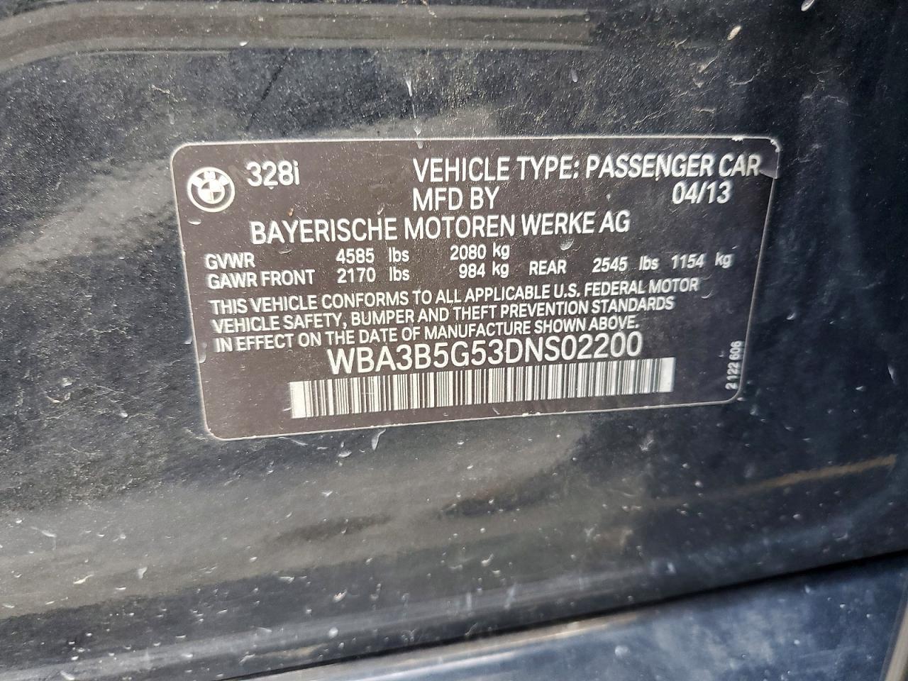 2013 BMW 328 Xi Sulev - zdjęcie 12