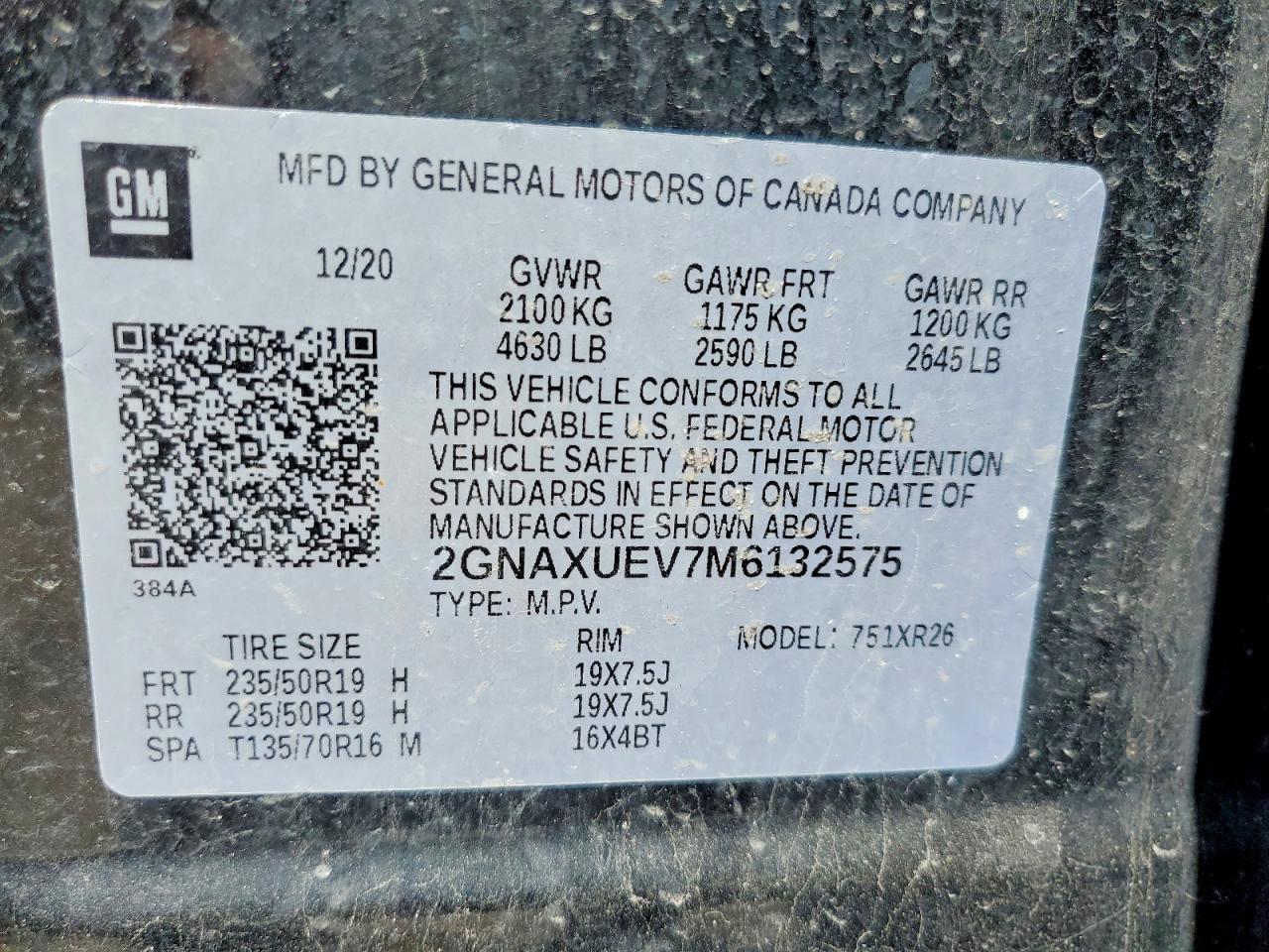 2021 Chevrolet Equinox Lt - zdjęcie 13