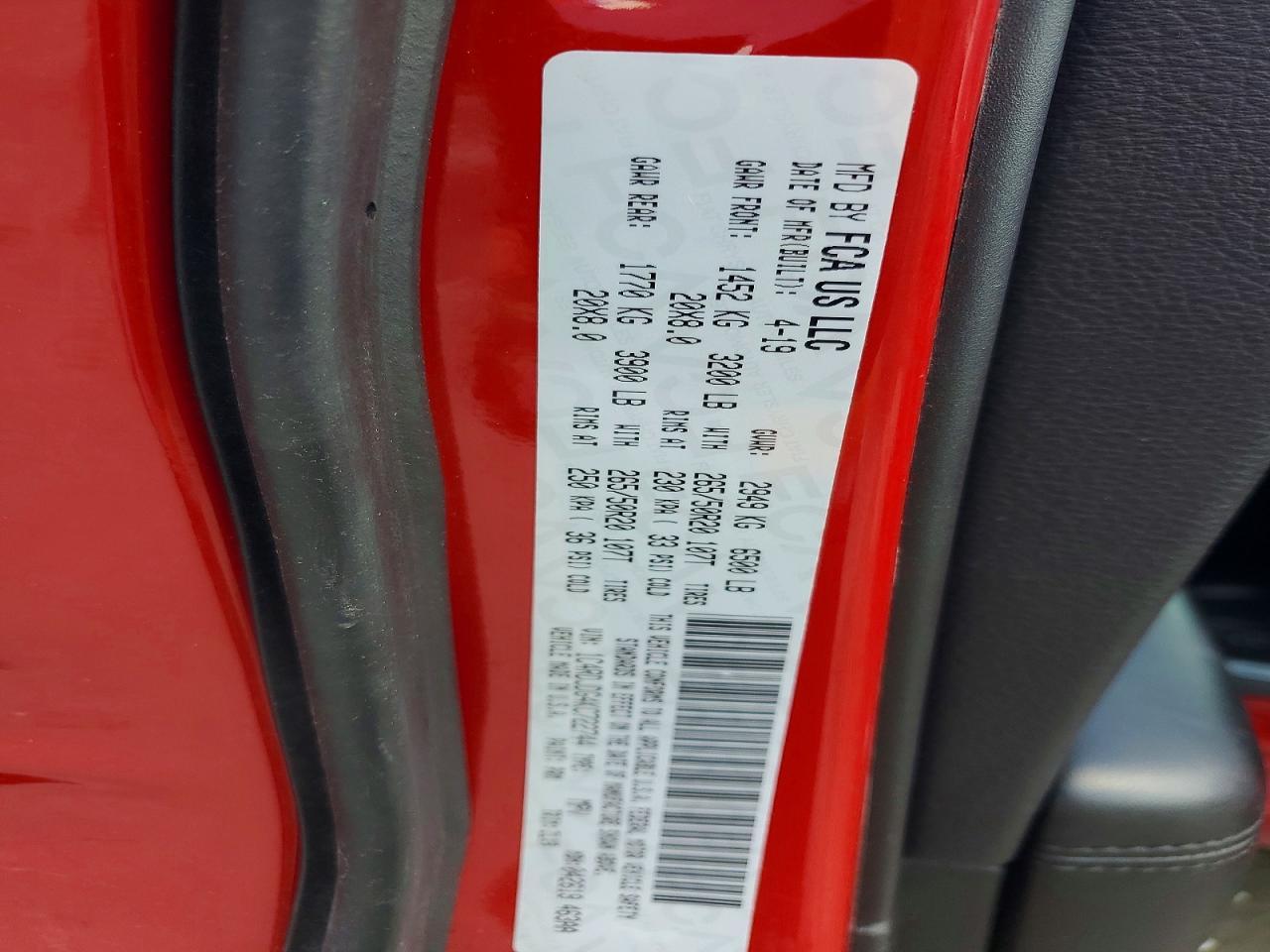 2019 Dodge Durango Gt - zdjęcie 14