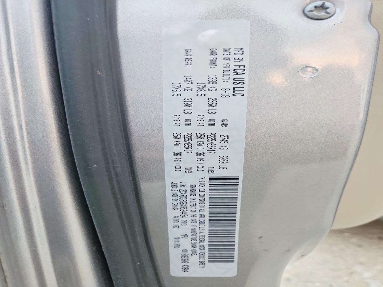 2019 Dodge Grand Caravan Se - zdjęcie 13