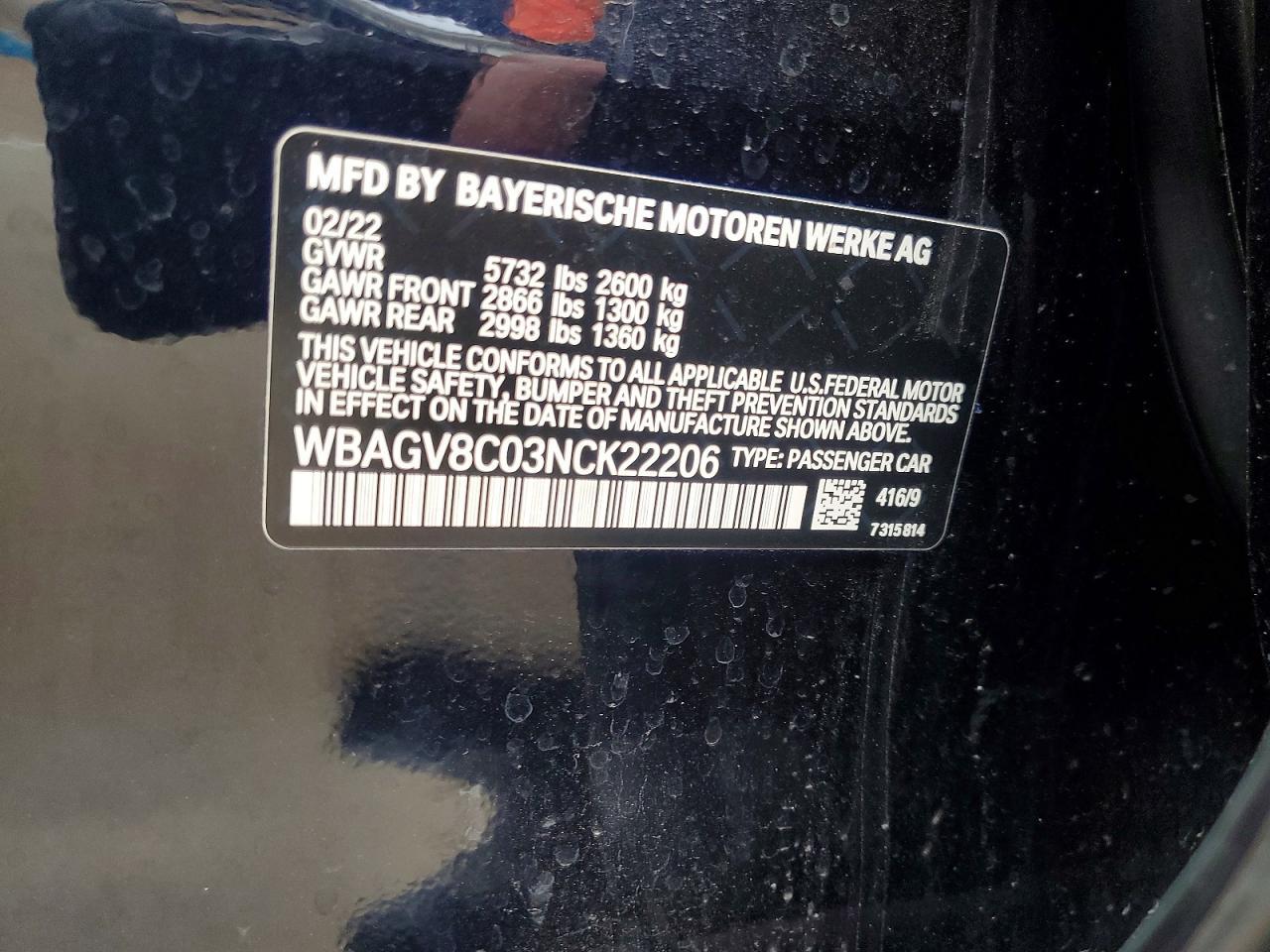 2022 BMW Seria 8 M850i - zdjęcie 13