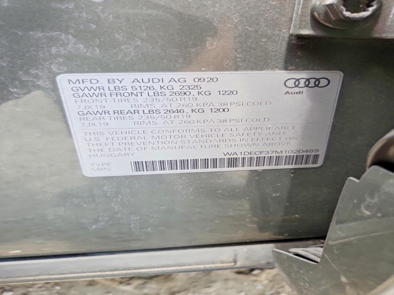 2021 Audi Q3 Premium S Line 45 - zdjęcie 13