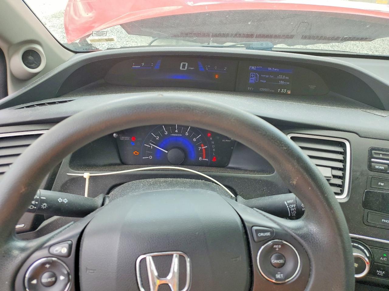 2015 Honda Civic Lx - zdjęcie 9