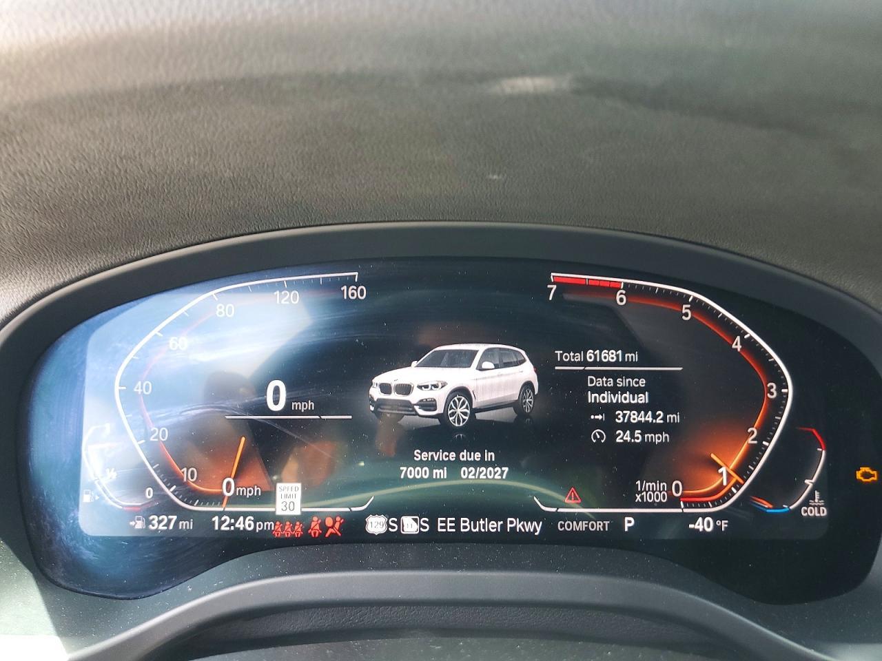 2020 BMW X3 Sdrive30I - zdjęcie 9