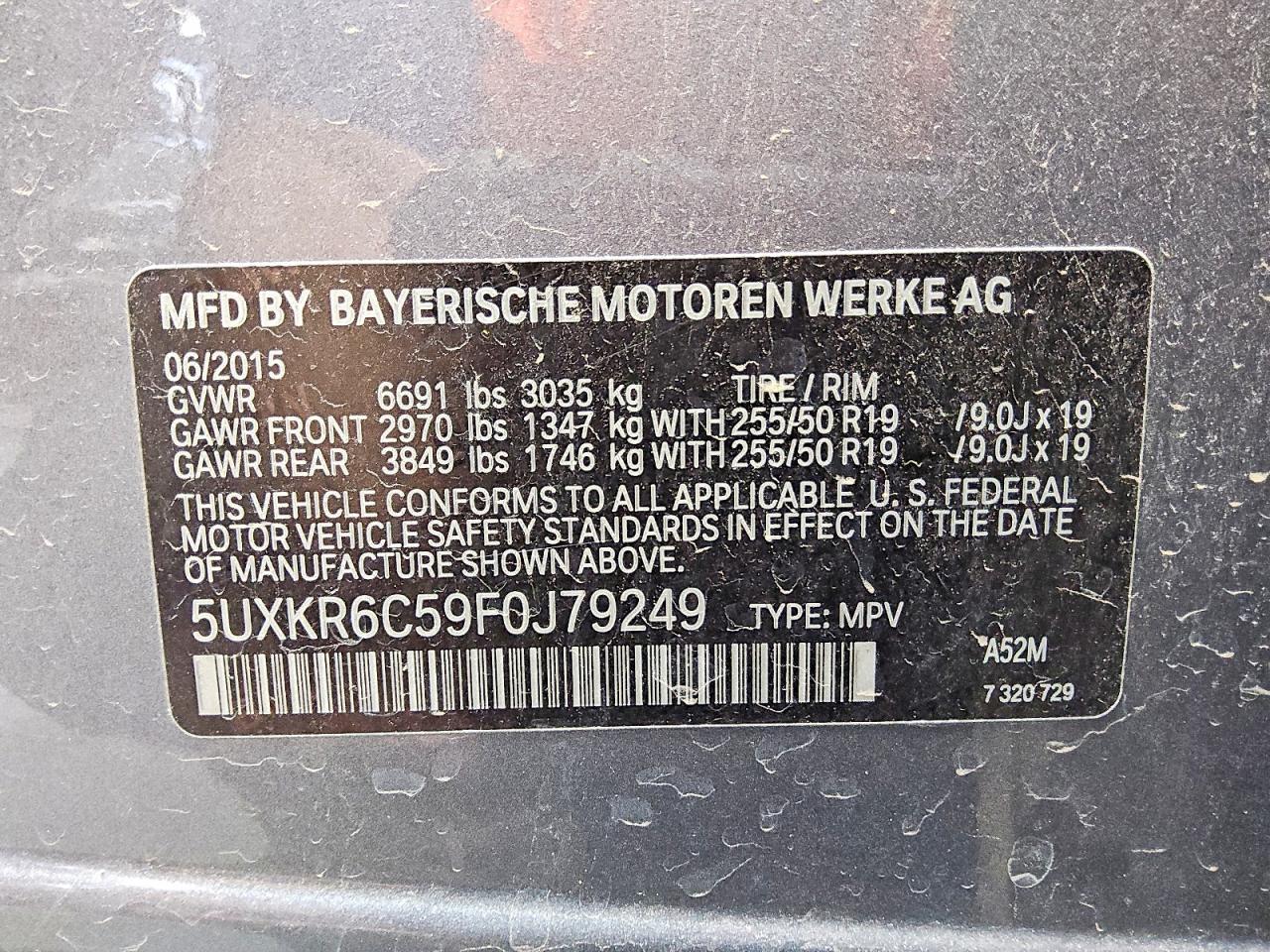 2015 BMW X5 xDrive50I - zdjęcie 13