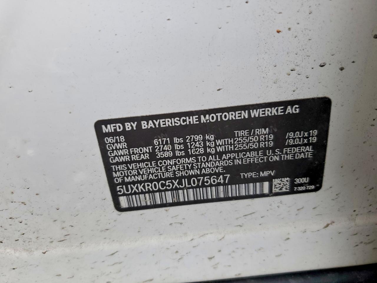 2018 BMW X5 xDrive35I - zdjęcie 13