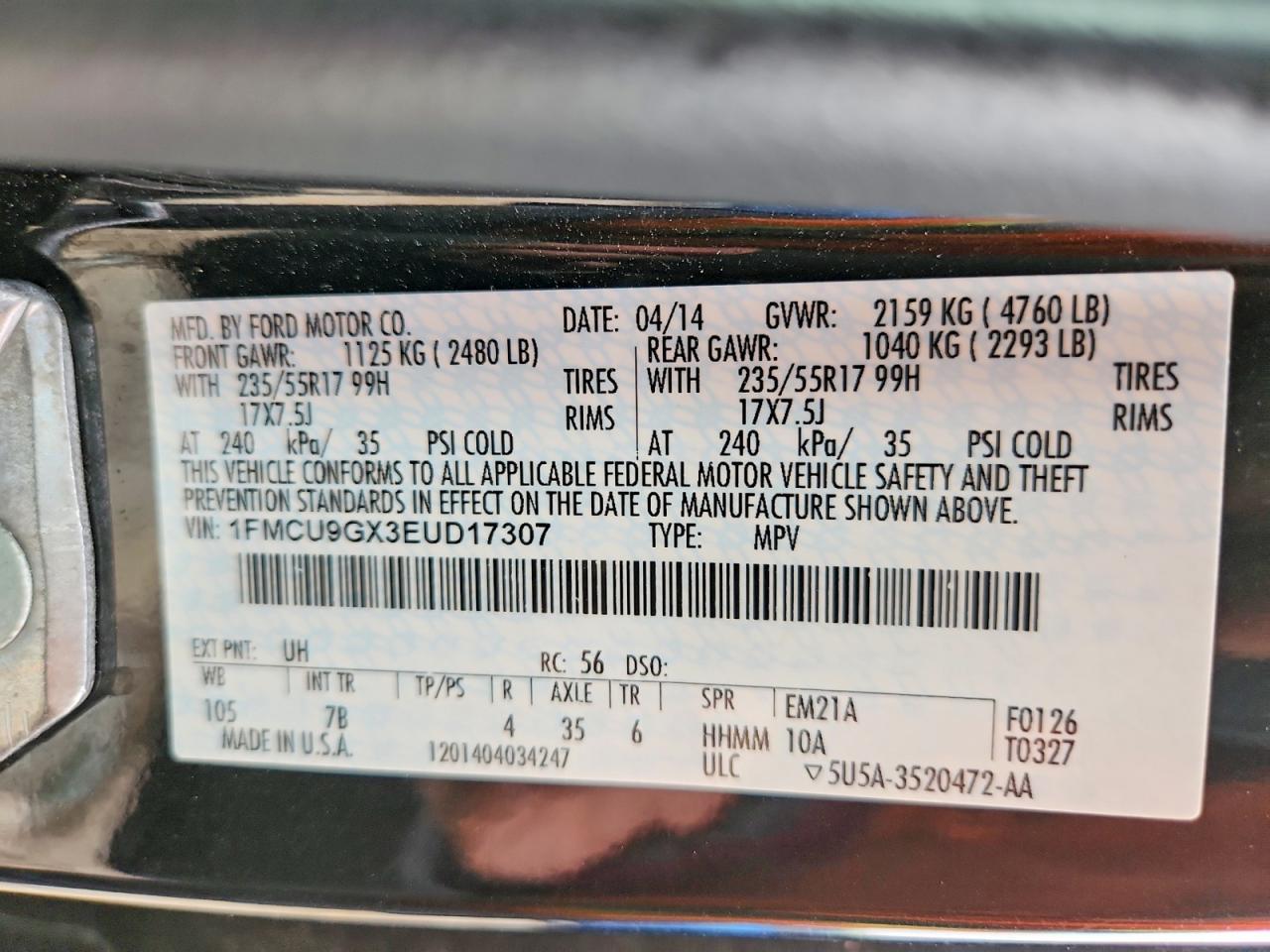 2014 Ford Escape Se - zdjęcie 13