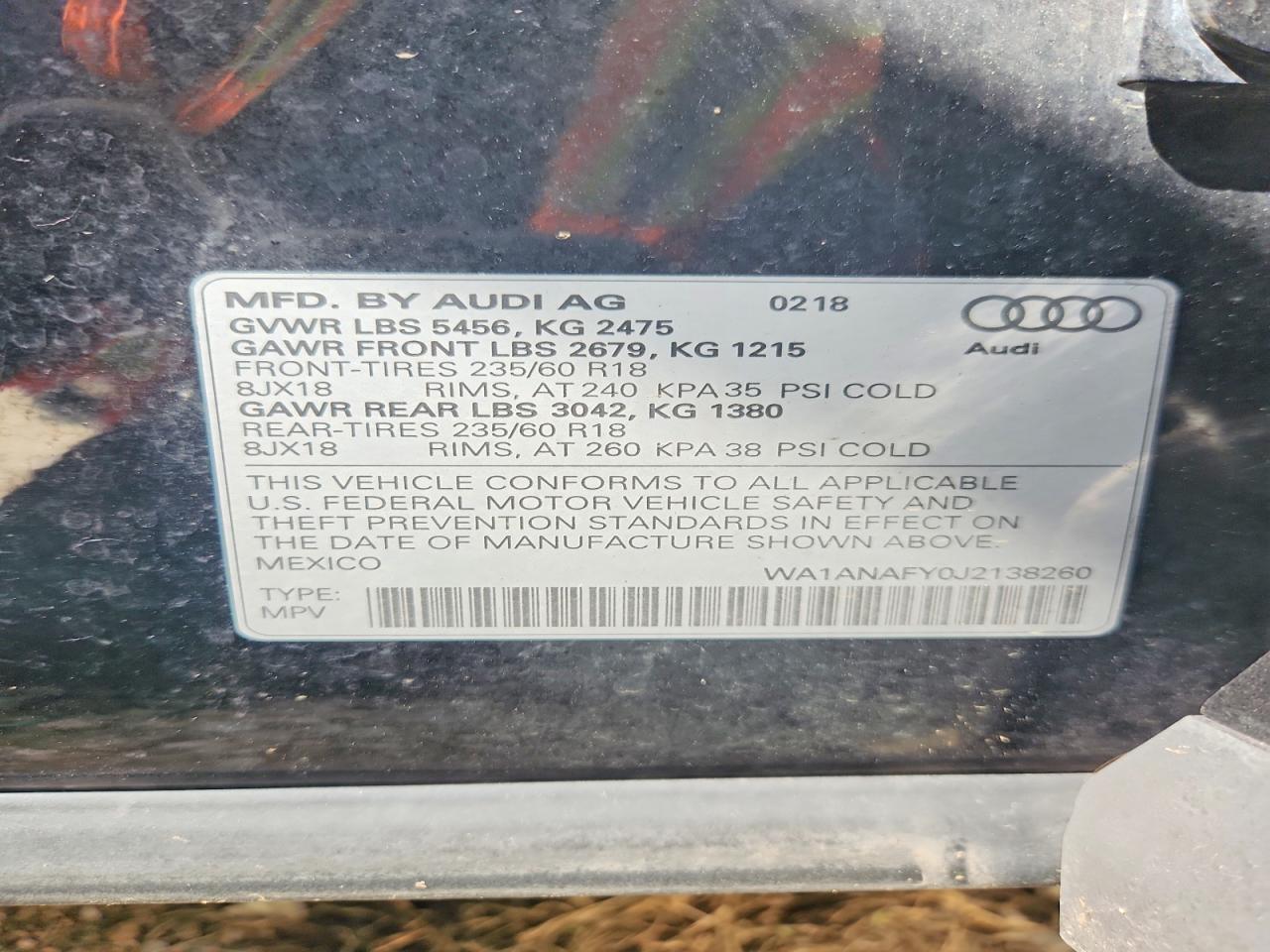 2018 Audi Q5 Premium - zdjęcie 13