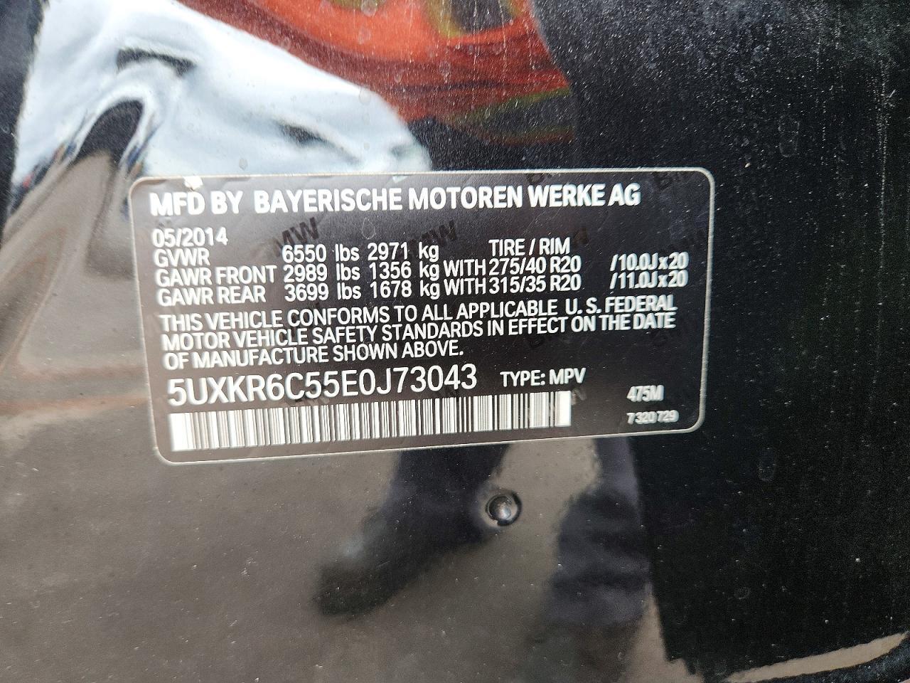 2014 BMW X5 xDrive50I - zdjęcie 13