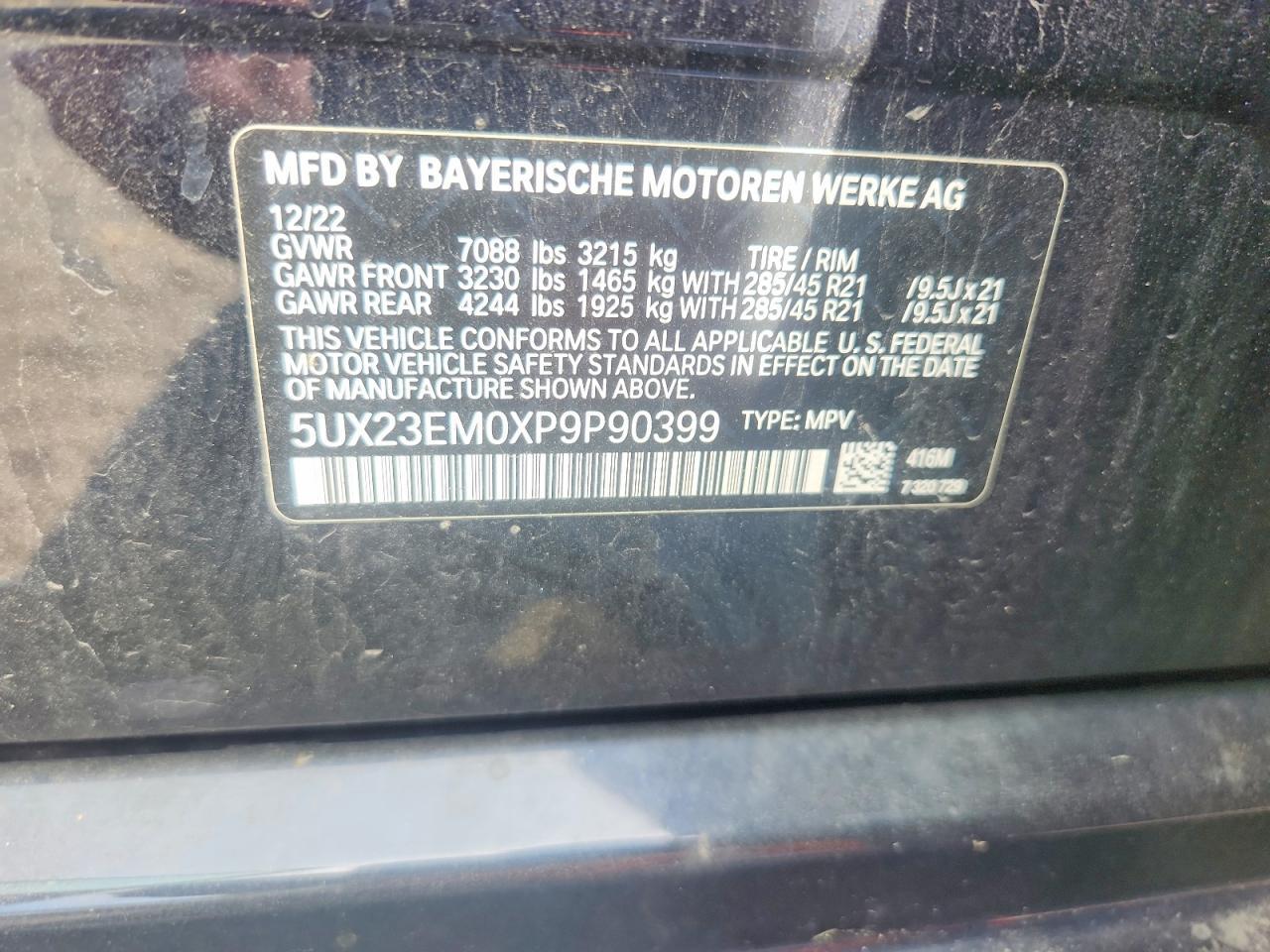 2023 BMW X7 xDrive40I - zdjęcie 13