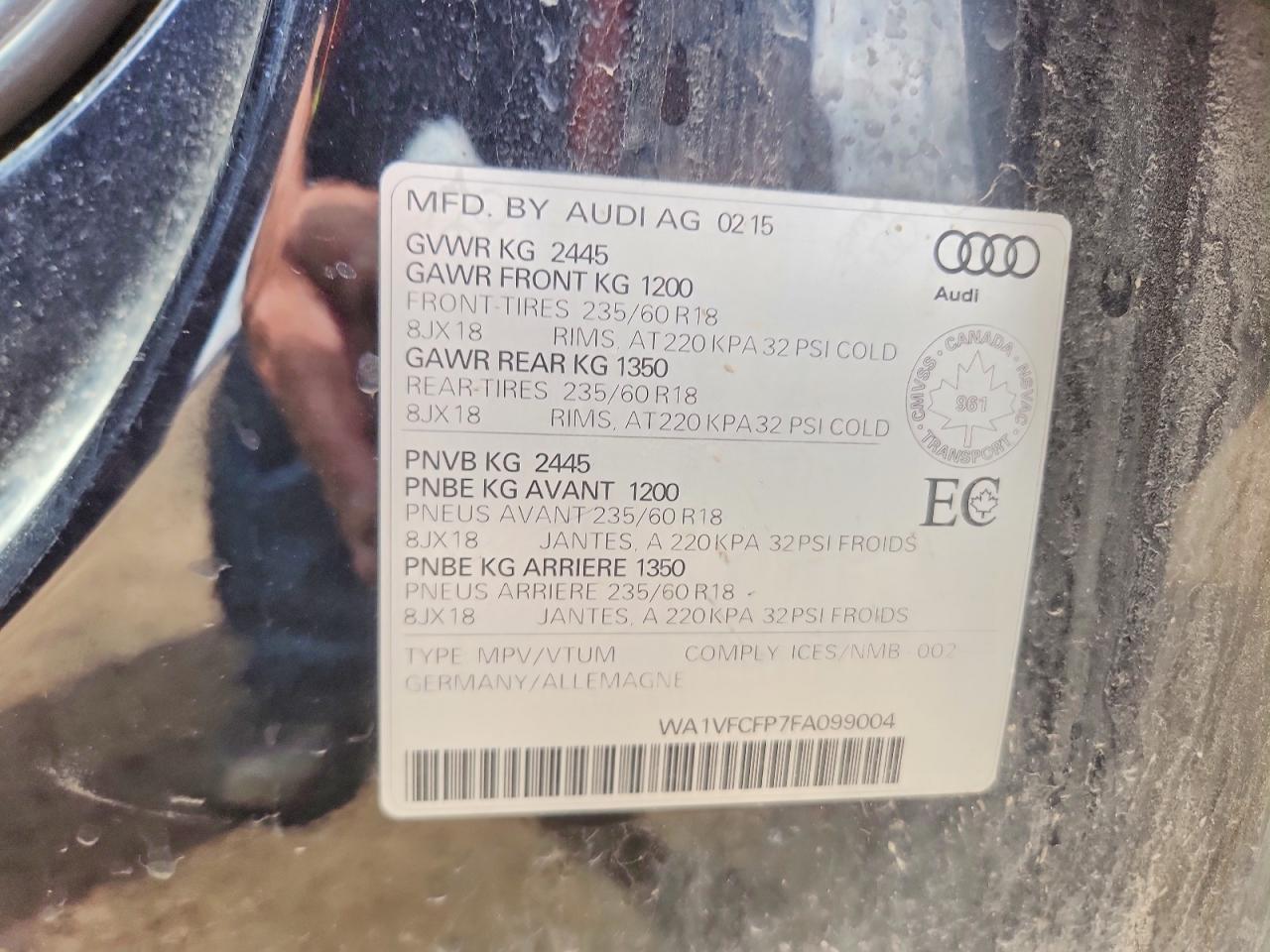 2015 Audi Q5 Prestige - zdjęcie 13