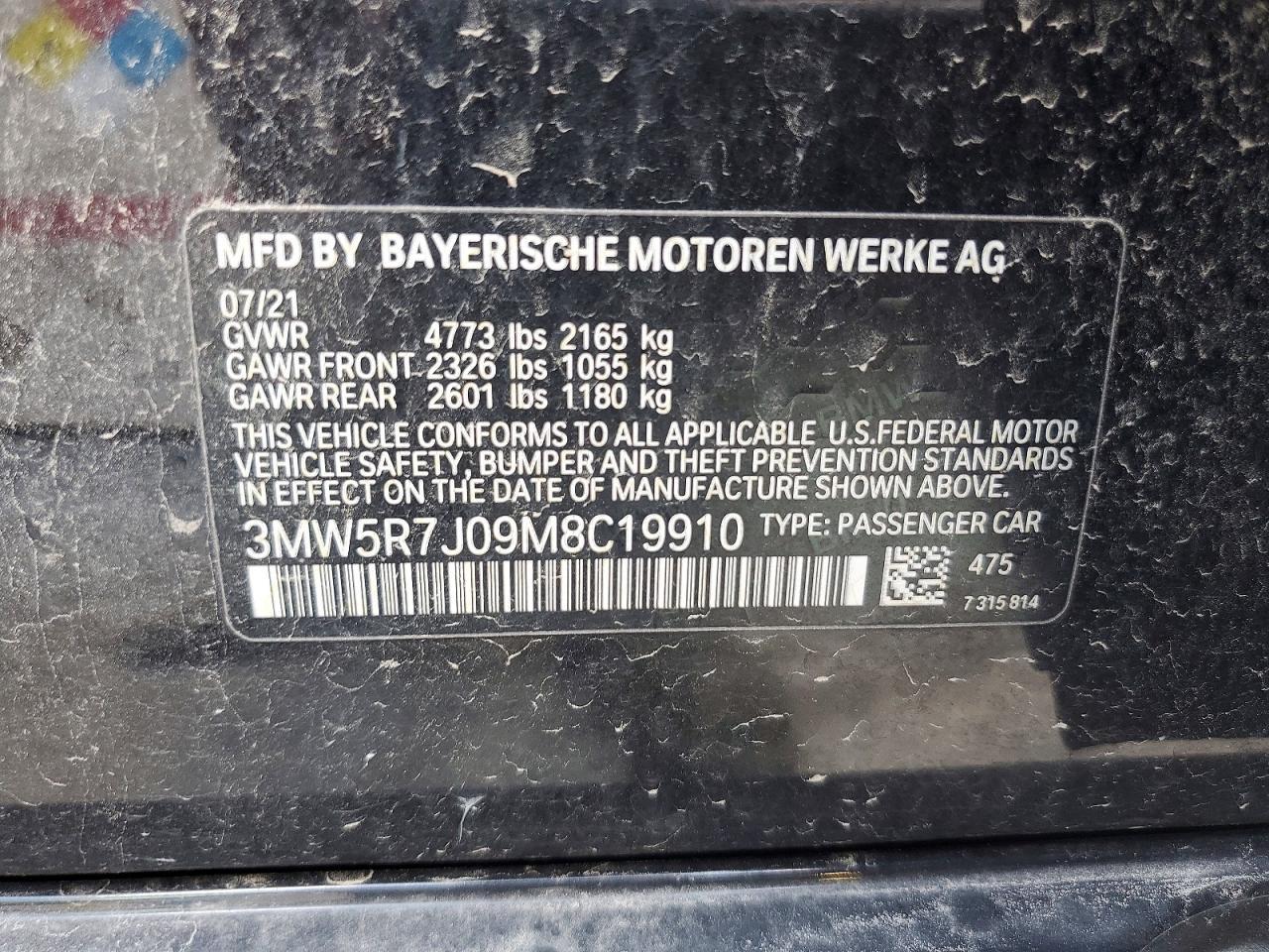 2021 BMW 330Xi - zdjęcie 12