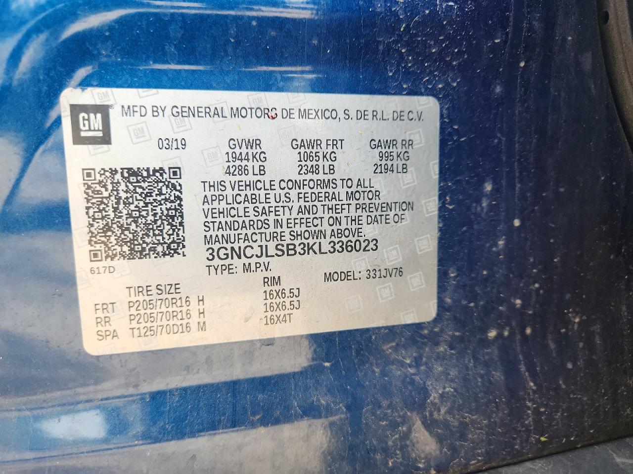2019 Chevrolet Trax 1Lt - zdjęcie 13