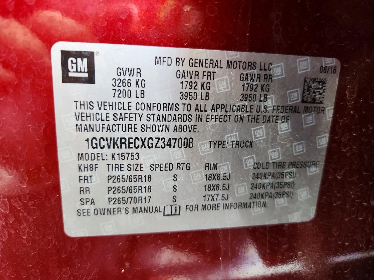 2016 Chevrolet Silverado K1500 Lt - zdjęcie 13