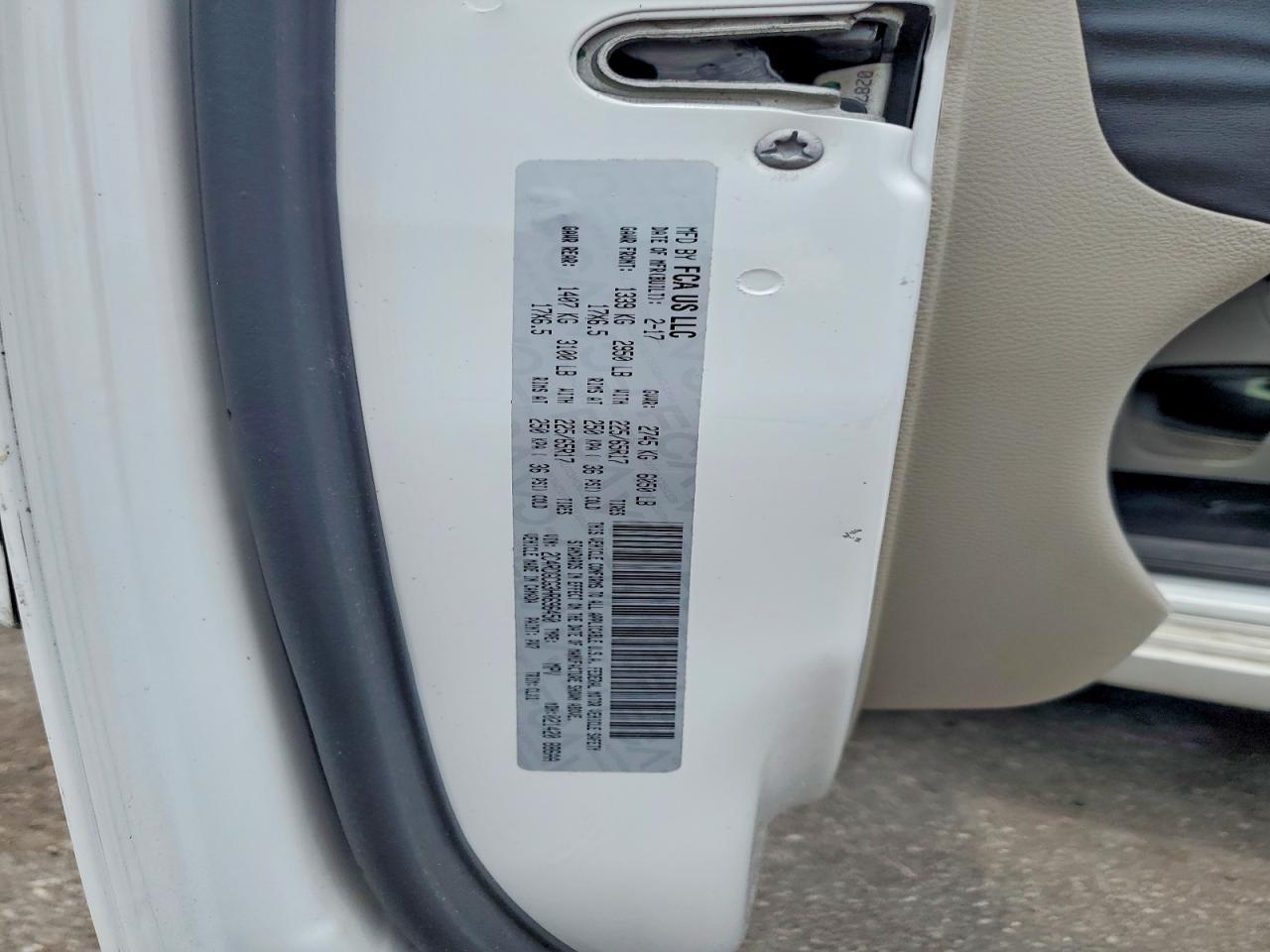 2017 Dodge Grand Caravan Sxt - zdjęcie 14