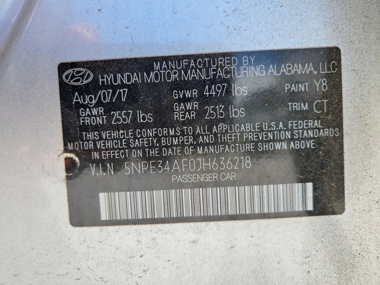 2018 Hyundai Sonata Sport - zdjęcie 12