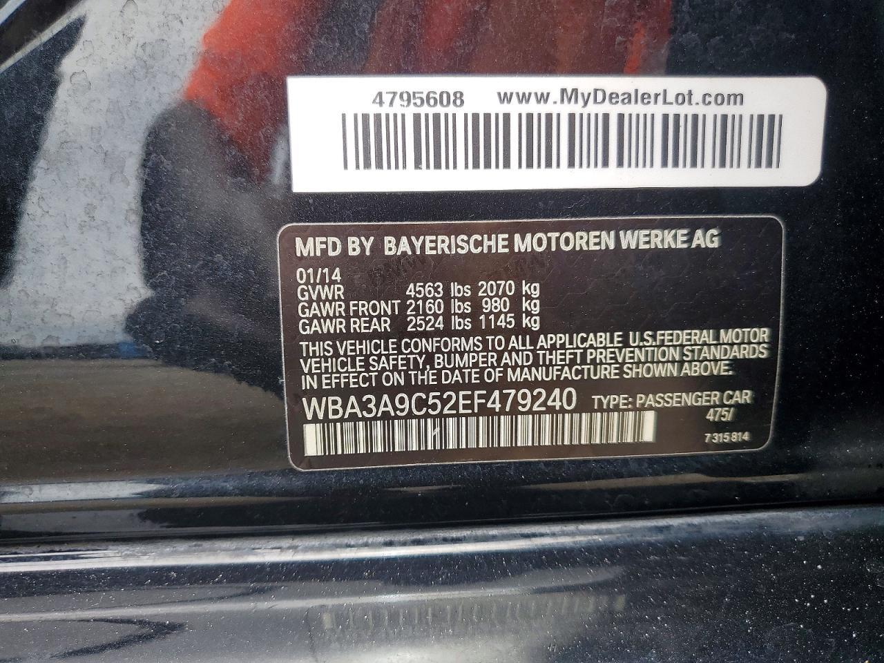 2014 BMW 335 I - zdjęcie 12