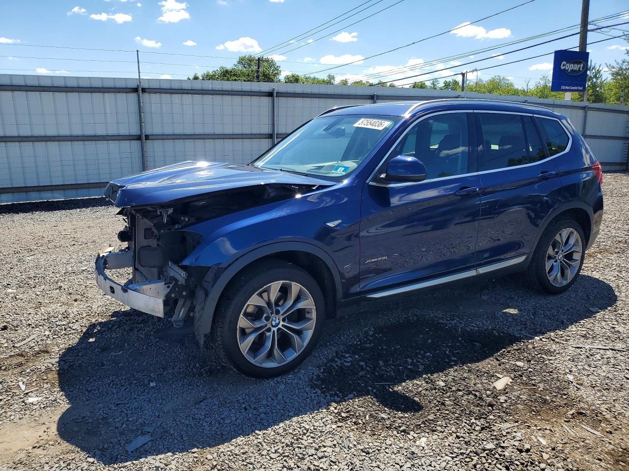 2016 BMW X3 xDrive28I - zdjęcie główne