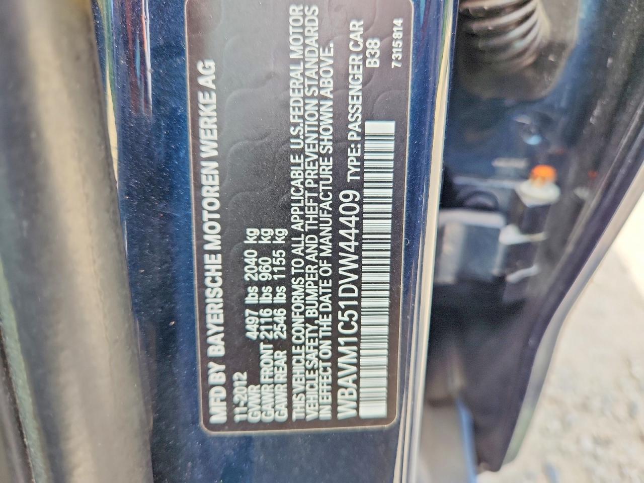 2013 BMW X1 Sdrive28I - zdjęcie 13